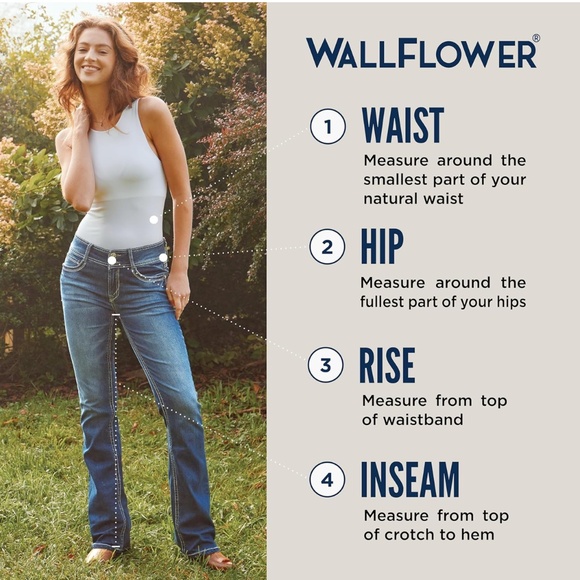 Wallflower Size 3 regular Bootcut~Luscious Curvy Fit~New with Tags ($48) - Picture 5 of 16